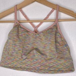 MULTICOLORED SPORTS BRA